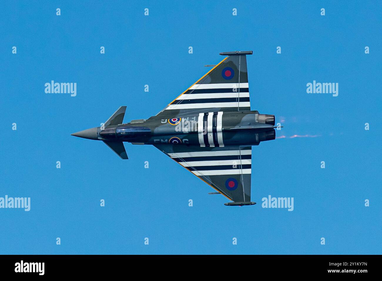 07/09/2024 Portrush Portrush Airshow 2024 Eurofighter Typhoon carries
