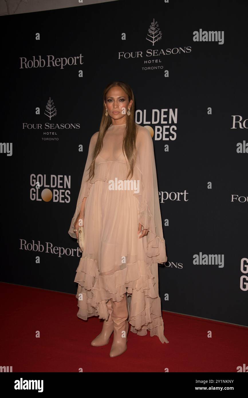 Jennifer Lopez attends the 'Road to the Golden Globes' Party during the 2024  Toronto International Film Festival at the Four Seasons Hotel Stock Photo -  Alamy