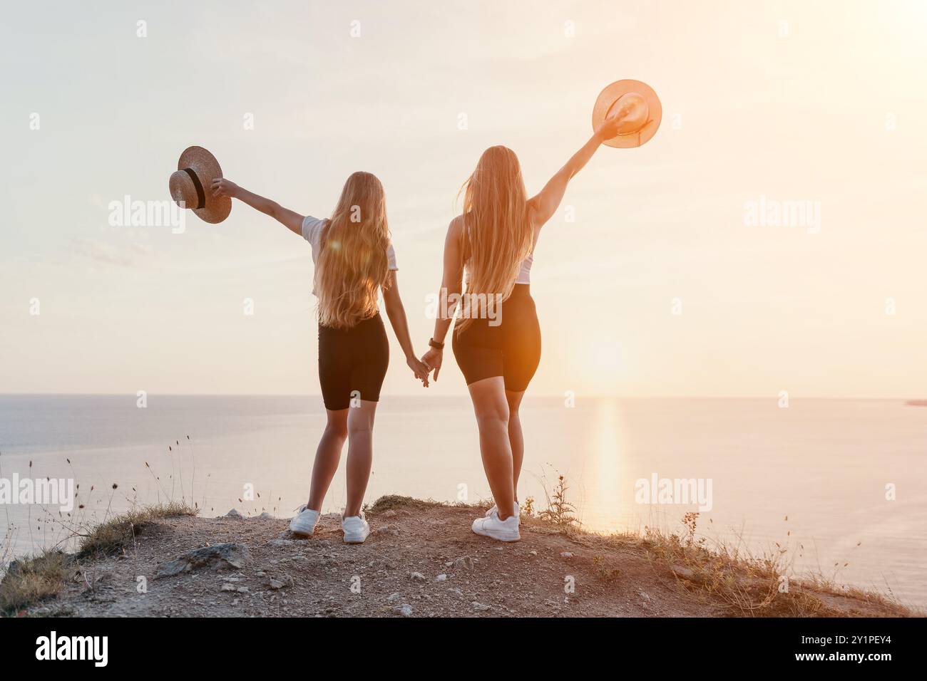 Black woman admiring sea hi-res stock photography and images - Alamy