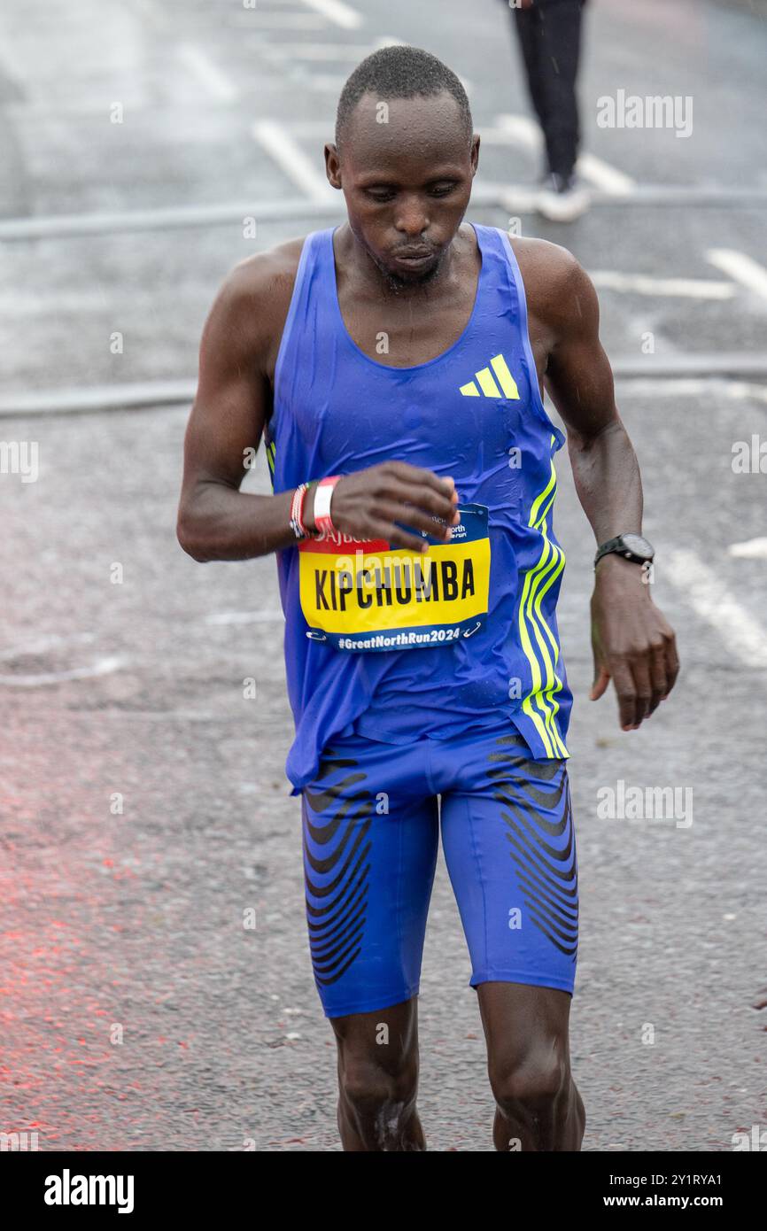 Run Winner Great north run newcastle 2024 hi-res stock photography and images - Alamy