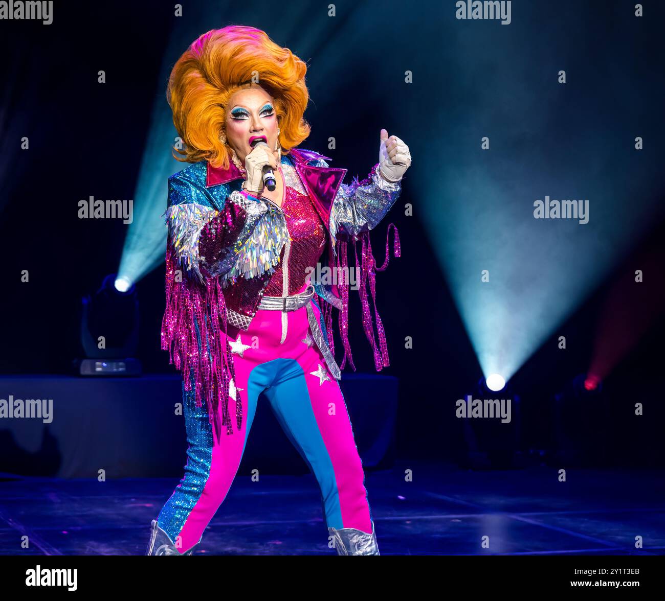 Drag Rapper British drag performer and singer hi-res stock photography and images ...