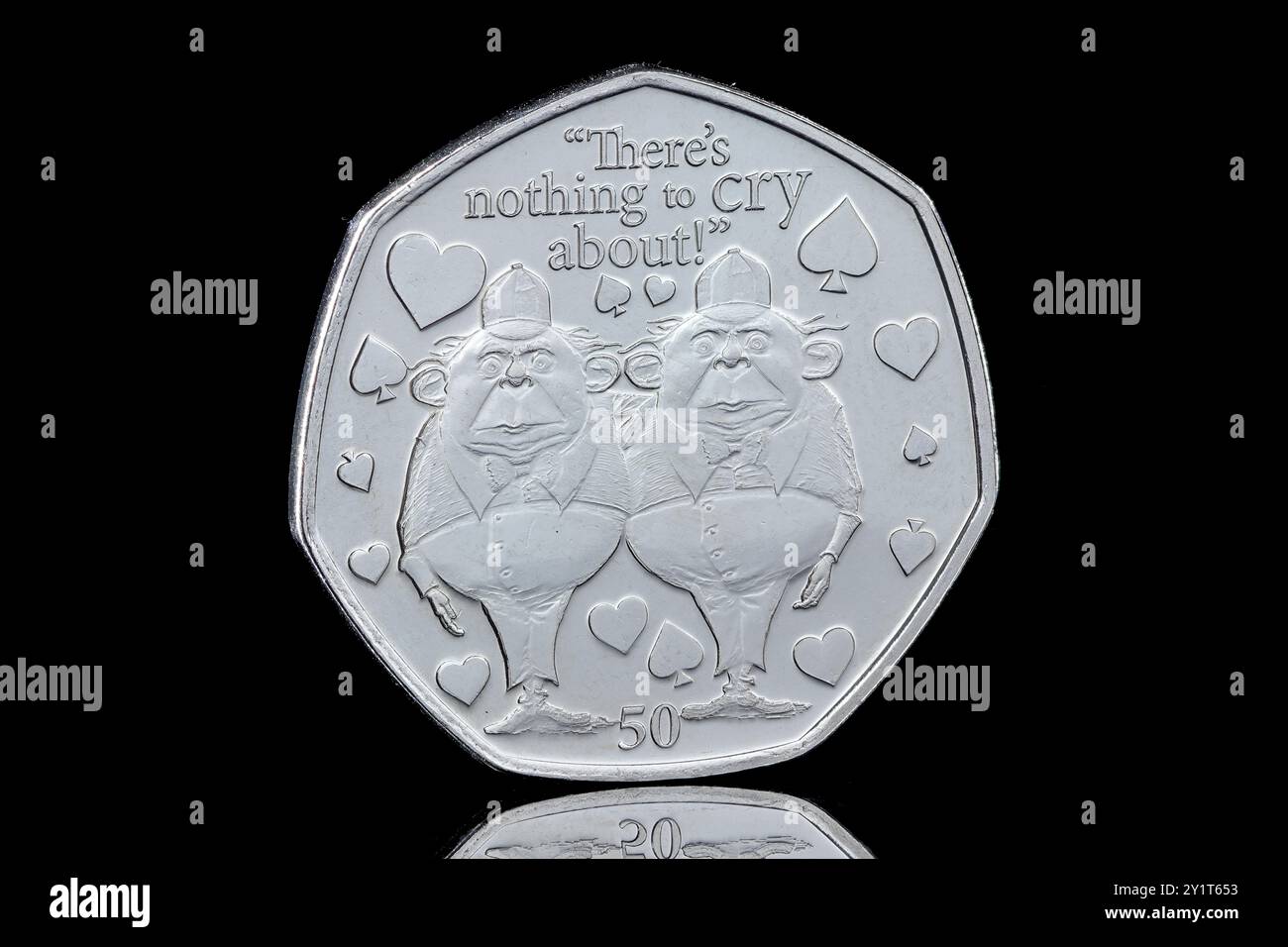 Alice in wonderland 50p hi-res stock photography and images - Alamy