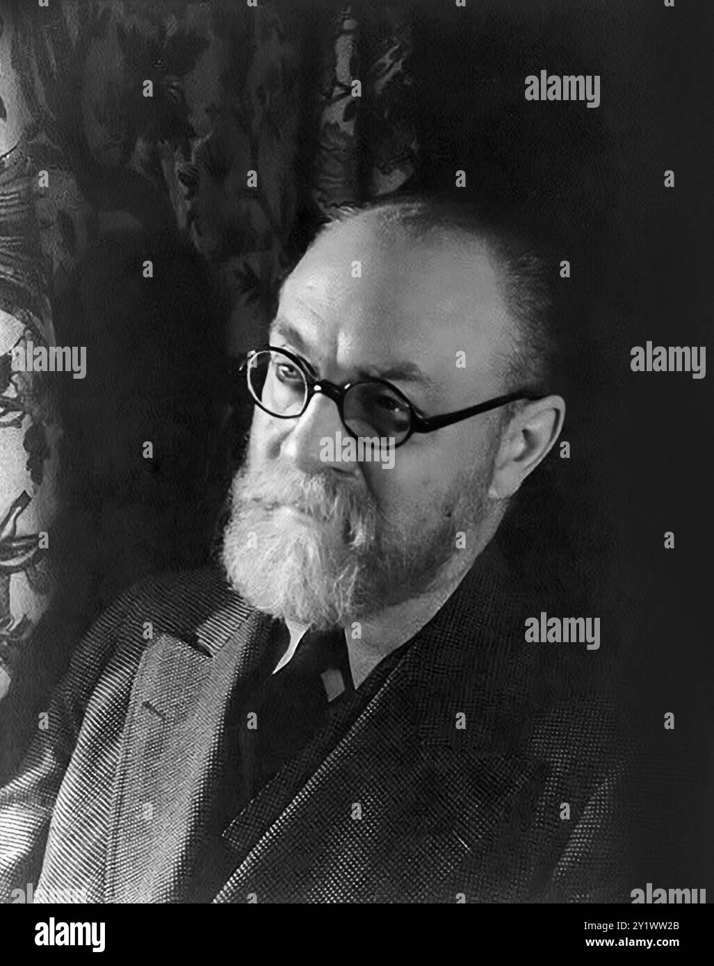 French artist Henri Matisse, photograph by Carl Van Vechten - May 1933 Stock Photo