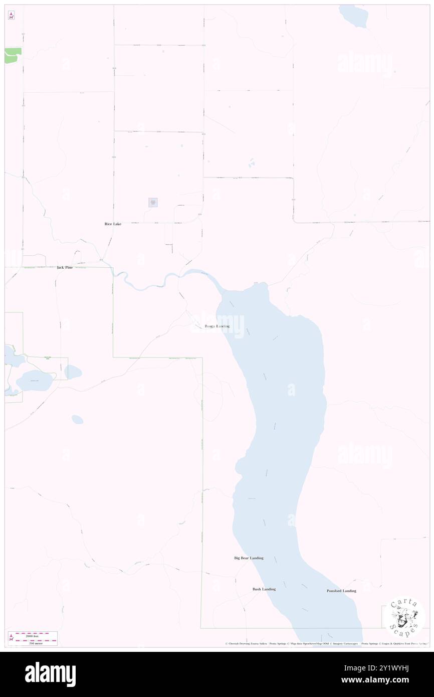 Bonga Landing, Clearwater County, US, United States, Minnesota, N 47 22' 25'', S 95 29' 4'', map, Cartascapes Map published in 2024. Explore Cartascapes, a map revealing Earth's diverse landscapes, cultures, and ecosystems. Journey through time and space, discovering the interconnectedness of our planet's past, present, and future. Stock Photo