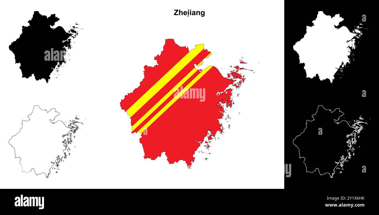 Zhejiang Province Outline Map Set Stock Vector Image Art Alamy zhejiang-province-outline-map-set-stock-vector-image-art-alamy