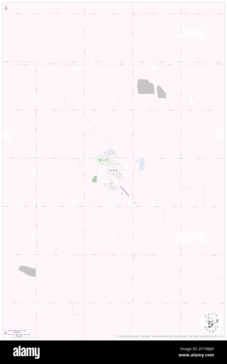 Glenburn, Renville County, US, United States, North Dakota, N 48 30' 47'', S 101 13' 14'', map, Cartascapes Map published in 2024. Explore Cartascapes, a map revealing Earth's diverse landscapes, cultures, and ecosystems. Journey through time and space, discovering the interconnectedness of our planet's past, present, and future. Stock Photo