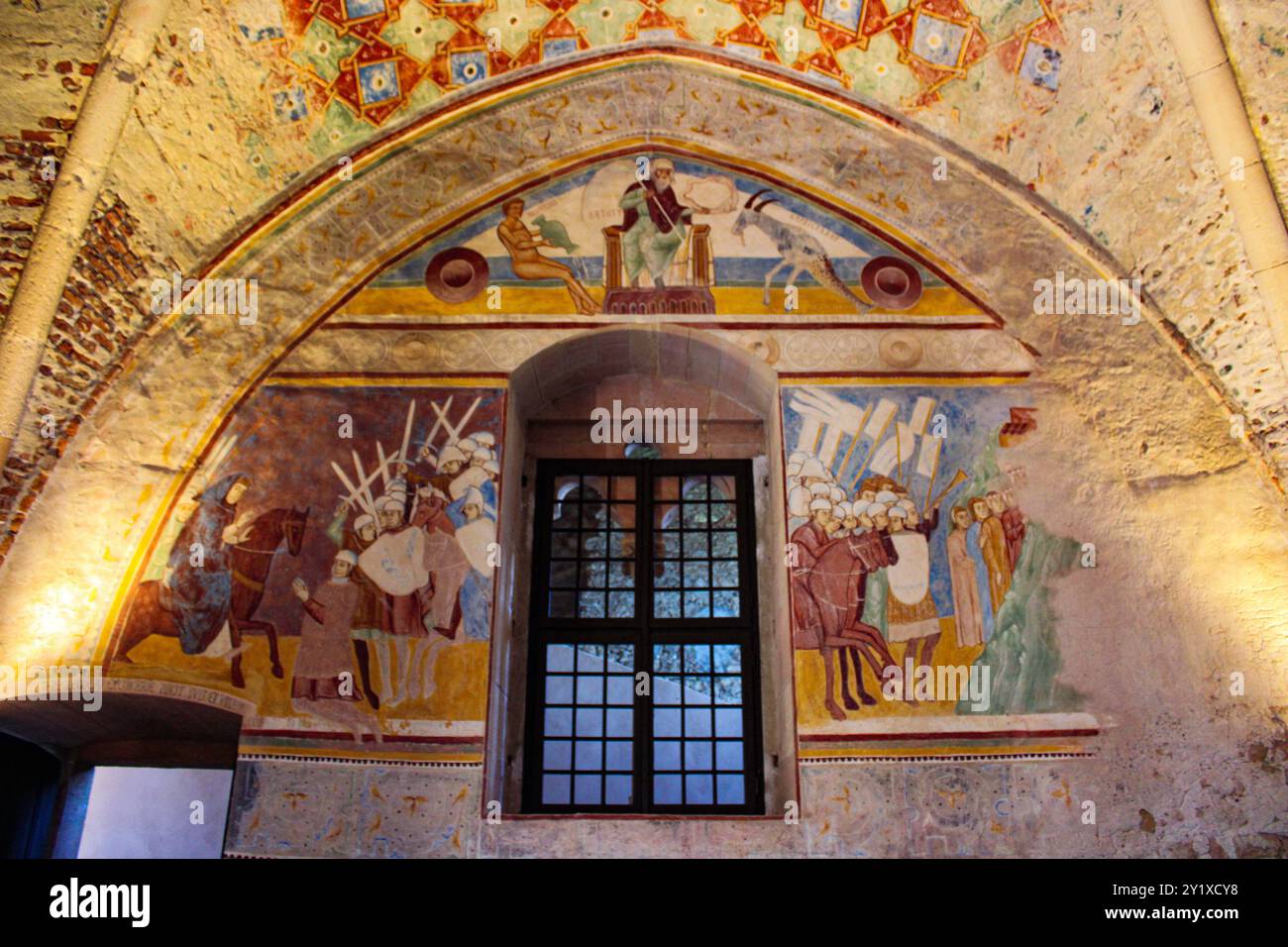 Gerger Or Rocca Sala della giustizia hi-res stock photography and images - Alamy