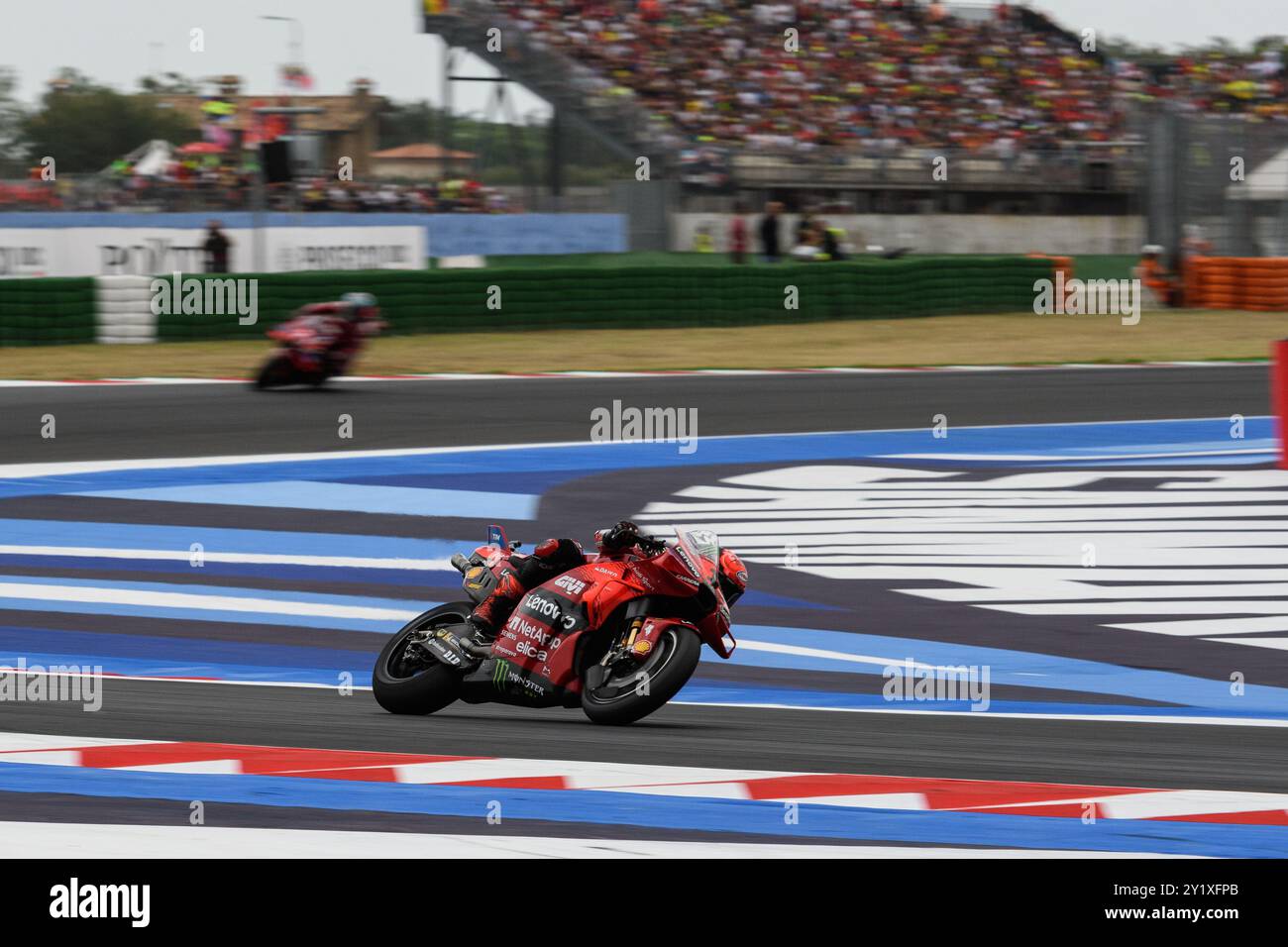 Misano Adriatico, Italy. 8th September, 2024. Francesco BAGNAIA (ITA