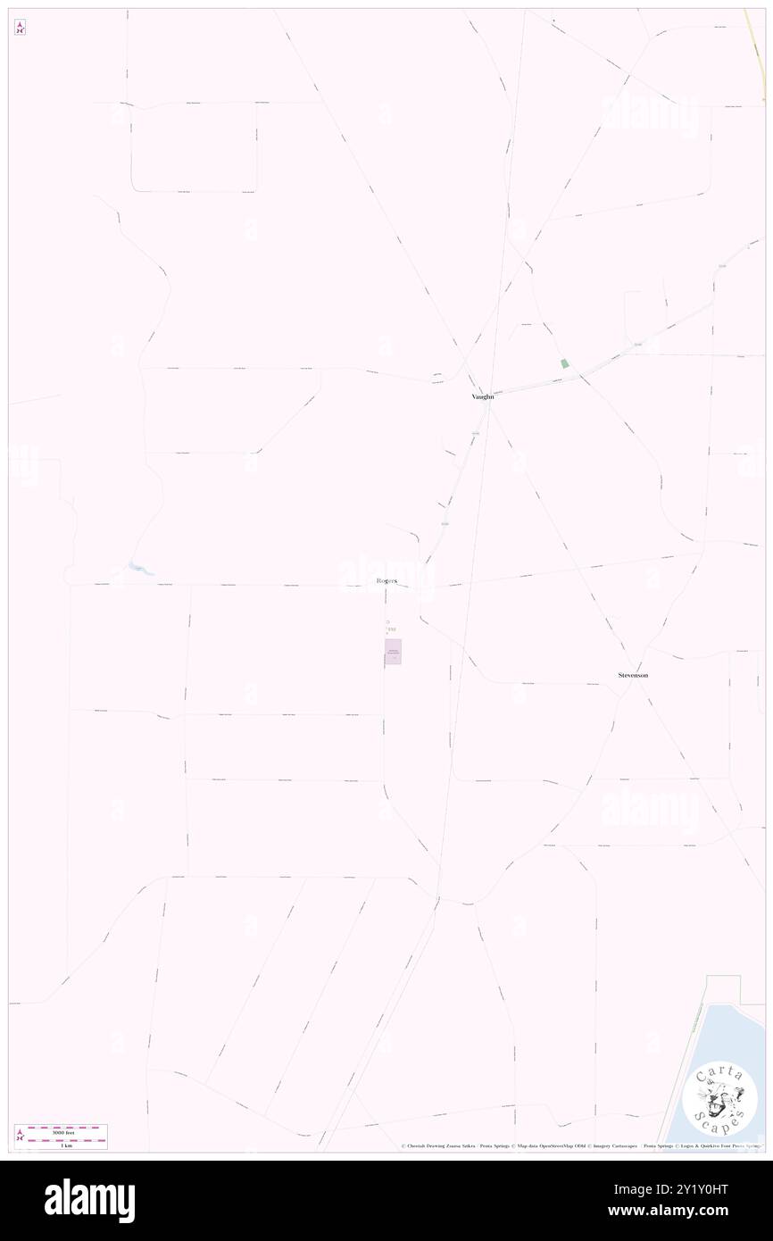 Rogers, Morehouse Parish, US, United States, Louisiana, N 32 55' 53'', S 91 58' 33'', map, Cartascapes Map published in 2024. Explore Cartascapes, a map revealing Earth's diverse landscapes, cultures, and ecosystems. Journey through time and space, discovering the interconnectedness of our planet's past, present, and future. Stock Photo