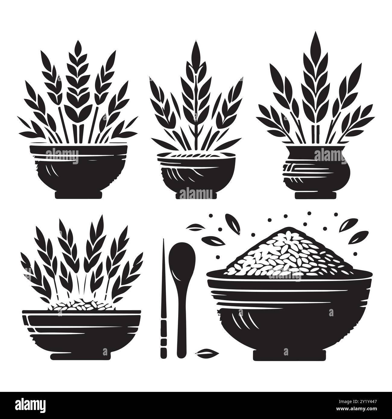 Kitchen staple vector vectors hi-res stock photography and images - Alamy