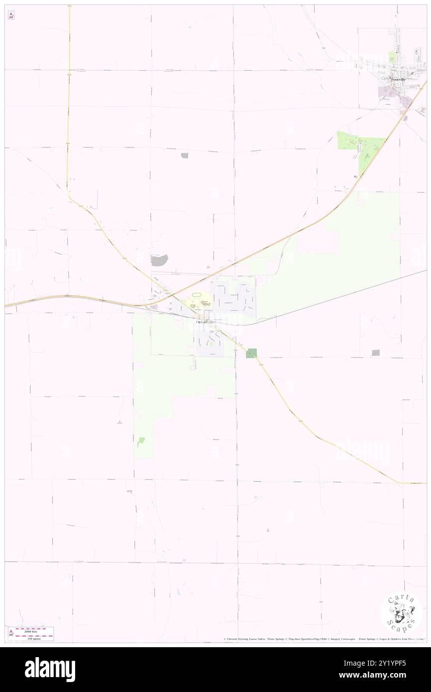 Orfordville, Rock County, US, United States, Wisconsin, N 42 37' 39 ...