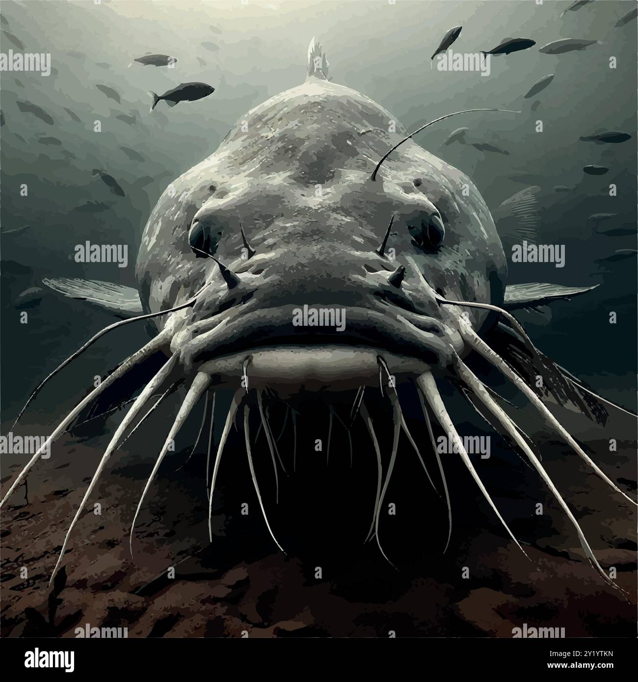 Amazon river basin fish Stock Vector Images - Alamy