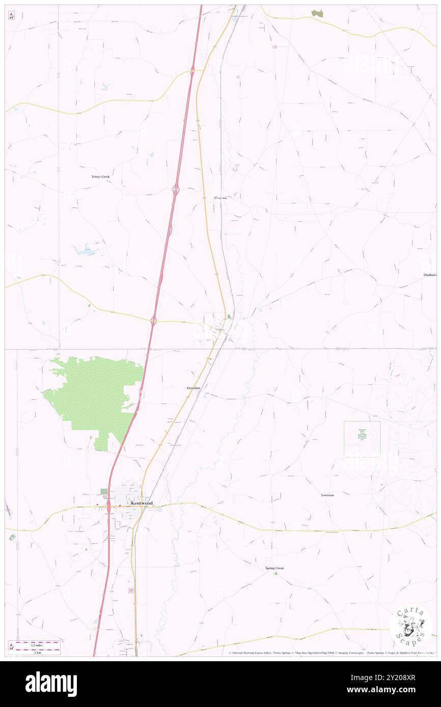 Osyka, Pike County, US, United States, Mississippi, N 31 0' 24'', S 90