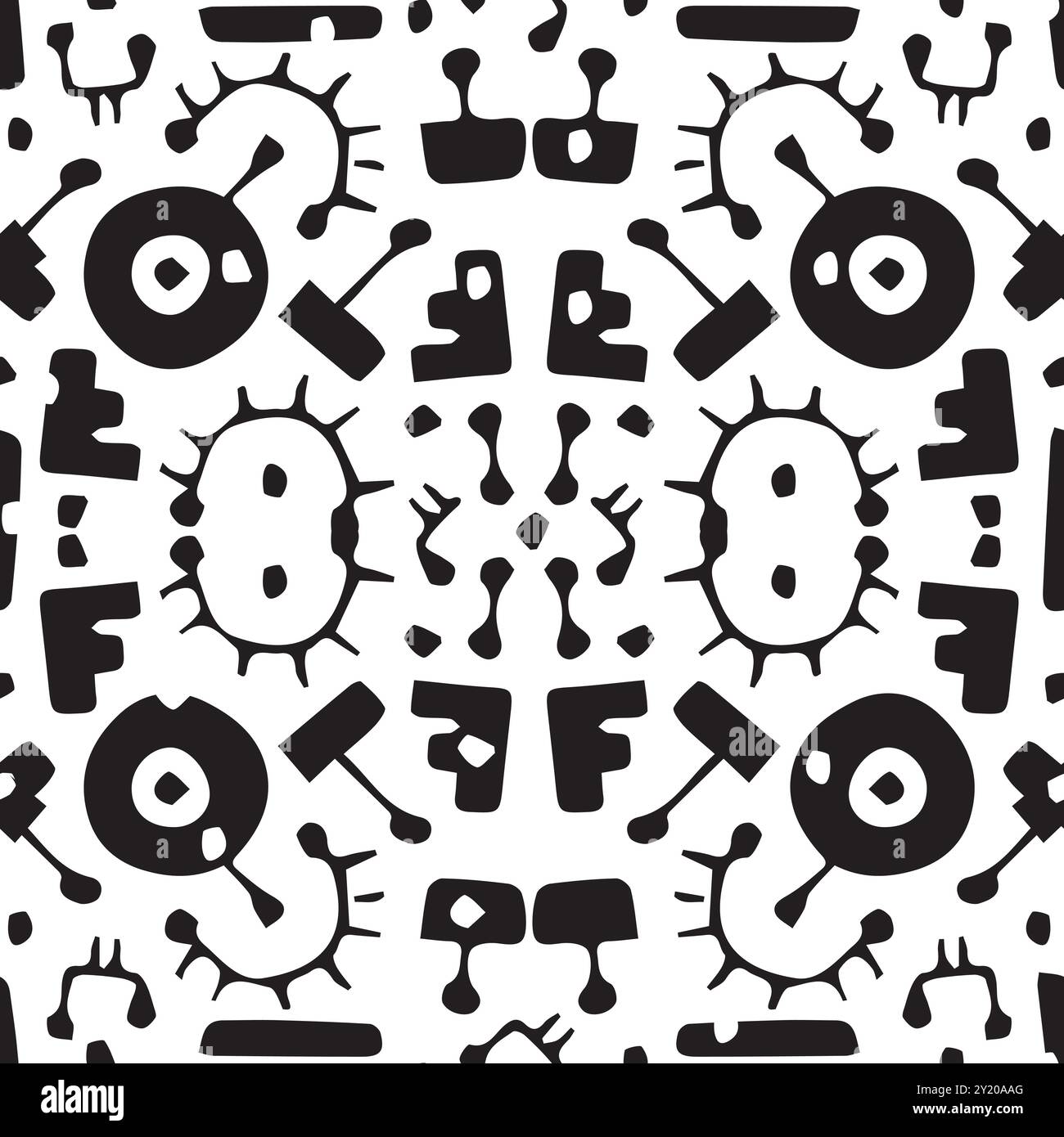 Geometric figures lines background Black and White Stock Photos ...