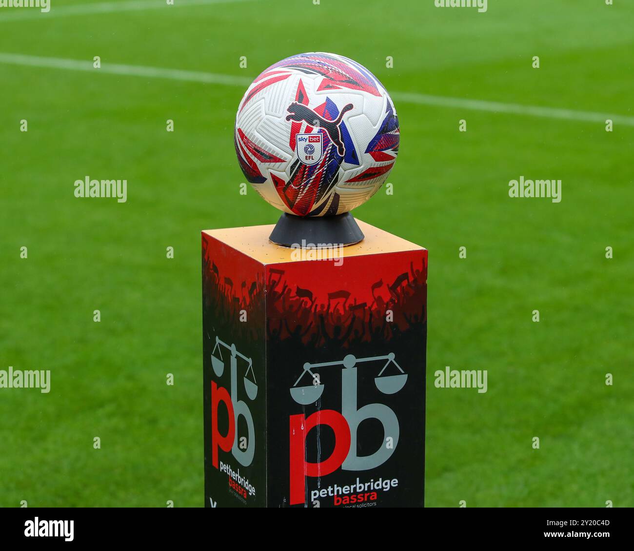 Bradford, UK, 7th September 2024.EFL Football, During Bradford City Vs Carlisle United EFL League Two, Valley Parade, Bradford, UK Stock Photo