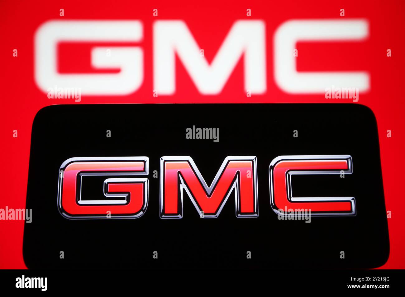 Gmc logo hi-res stock photography and images - Alamy