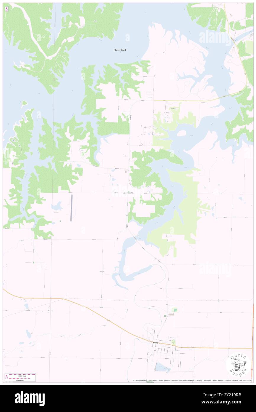 Greenlawn, Ralls County, US, United States, Missouri, N 39 28' 39'', S 91 41' 10'', map, Cartascapes Map published in 2024. Explore Cartascapes, a map revealing Earth's diverse landscapes, cultures, and ecosystems. Journey through time and space, discovering the interconnectedness of our planet's past, present, and future. Stock Photo