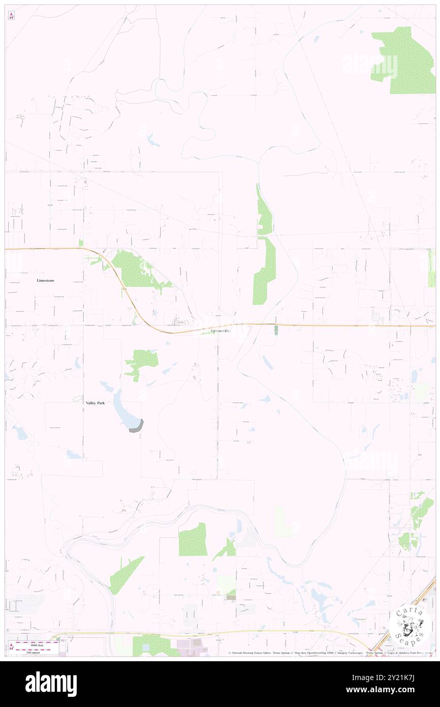 Keetonville, Rogers County, US, United States, Oklahoma, N 36 18' 23'', S 95 42' 29'', map, Cartascapes Map published in 2024. Explore Cartascapes, a map revealing Earth's diverse landscapes, cultures, and ecosystems. Journey through time and space, discovering the interconnectedness of our planet's past, present, and future. Stock Photo