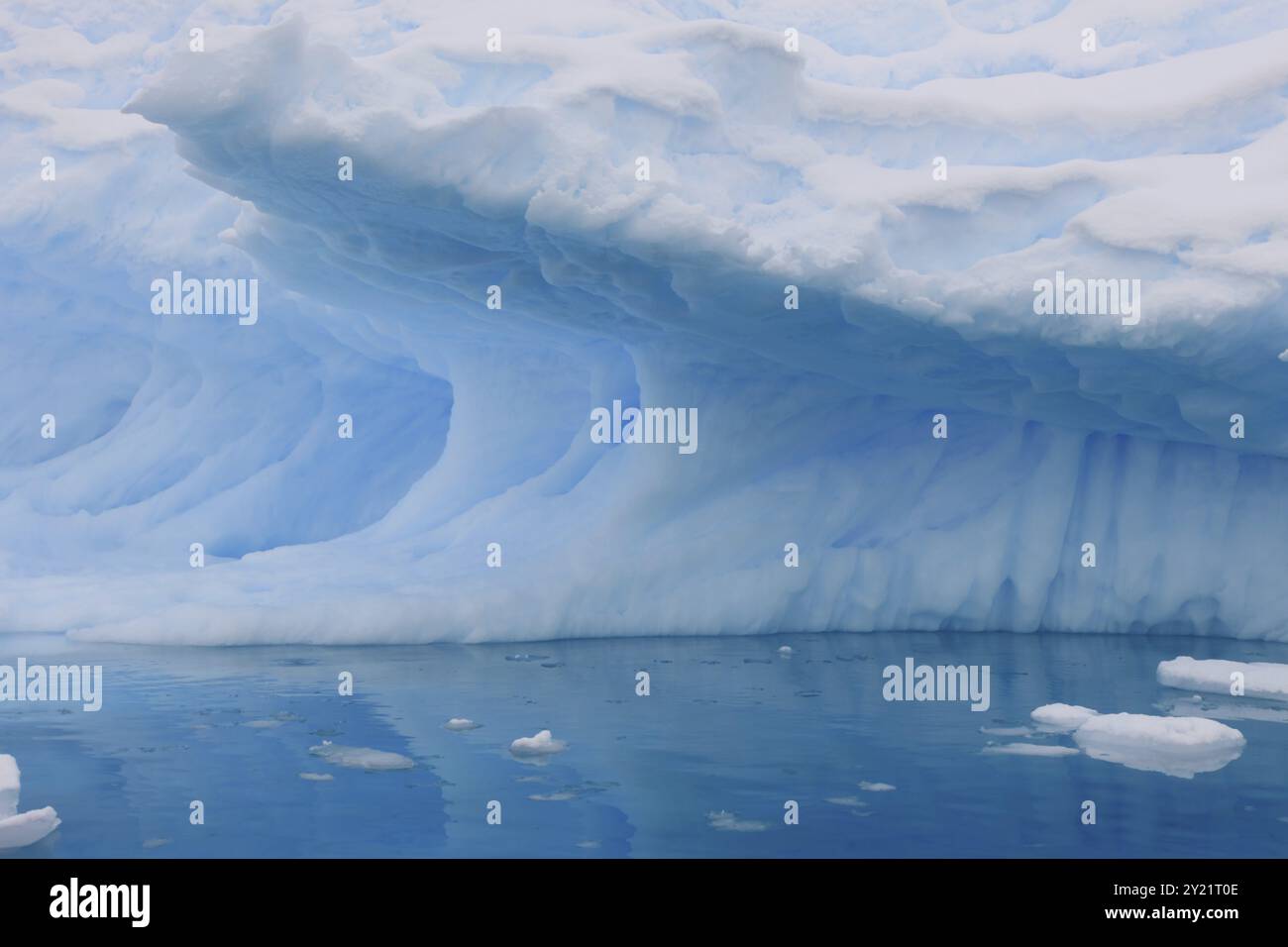 Iceberg and azure water in Antarctica Stock Photo - Alamy