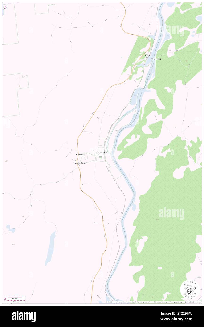 Chubbs Dock, Washington County, US, United States, New York, N 43 38' 13'', S 73 26' 2'', map, Cartascapes Map published in 2024. Explore Cartascapes, a map revealing Earth's diverse landscapes, cultures, and ecosystems. Journey through time and space, discovering the interconnectedness of our planet's past, present, and future. Stock Photo