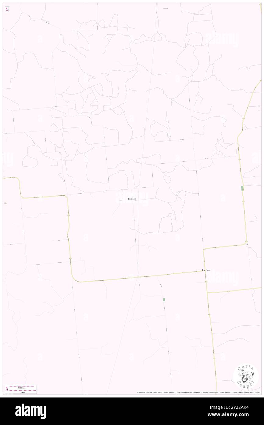 Frankell, Stephens County, US, United States, Texas, N 32 37' 27'', S 98 43' 6'', map, Cartascapes Map published in 2024. Explore Cartascapes, a map revealing Earth's diverse landscapes, cultures, and ecosystems. Journey through time and space, discovering the interconnectedness of our planet's past, present, and future. Stock Photo