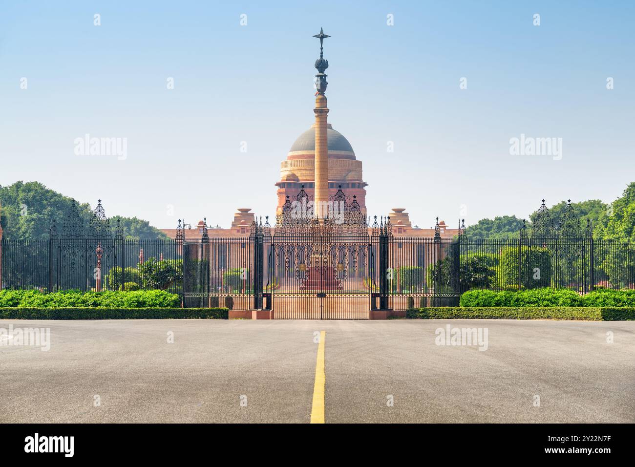 Indian presidential palace hi-res stock photography and images - Alamy