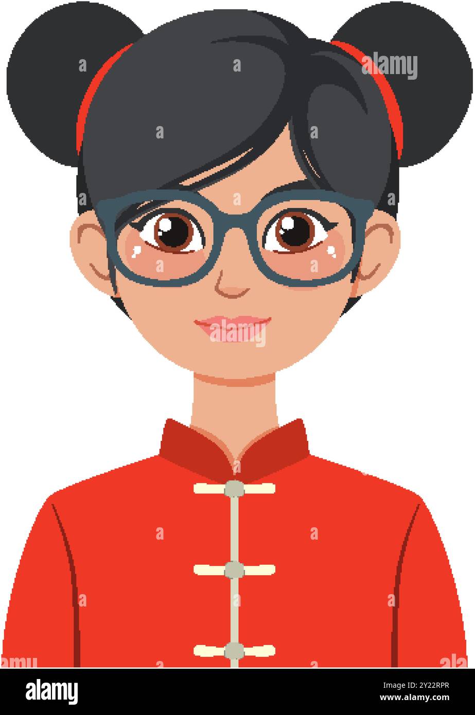 Illustration of a woman in traditional attire Stock Vector Image & Art ...