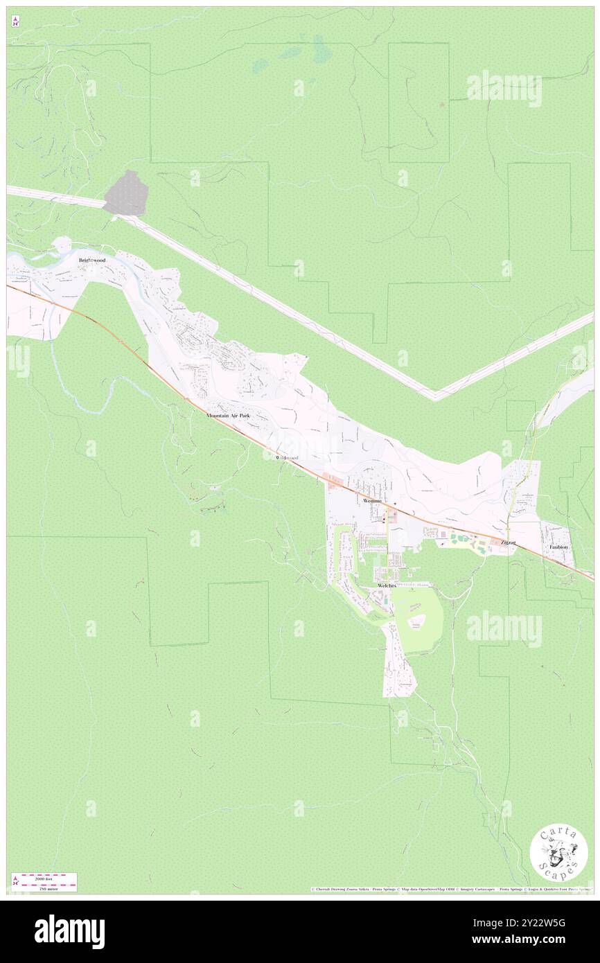 Brightwood, Clackamas County, US, United States, Oregon, N 45 21' 17'', S 121 58' 41'', map, Cartascapes Map published in 2024. Explore Cartascapes, a map revealing Earth's diverse landscapes, cultures, and ecosystems. Journey through time and space, discovering the interconnectedness of our planet's past, present, and future. Stock Photo