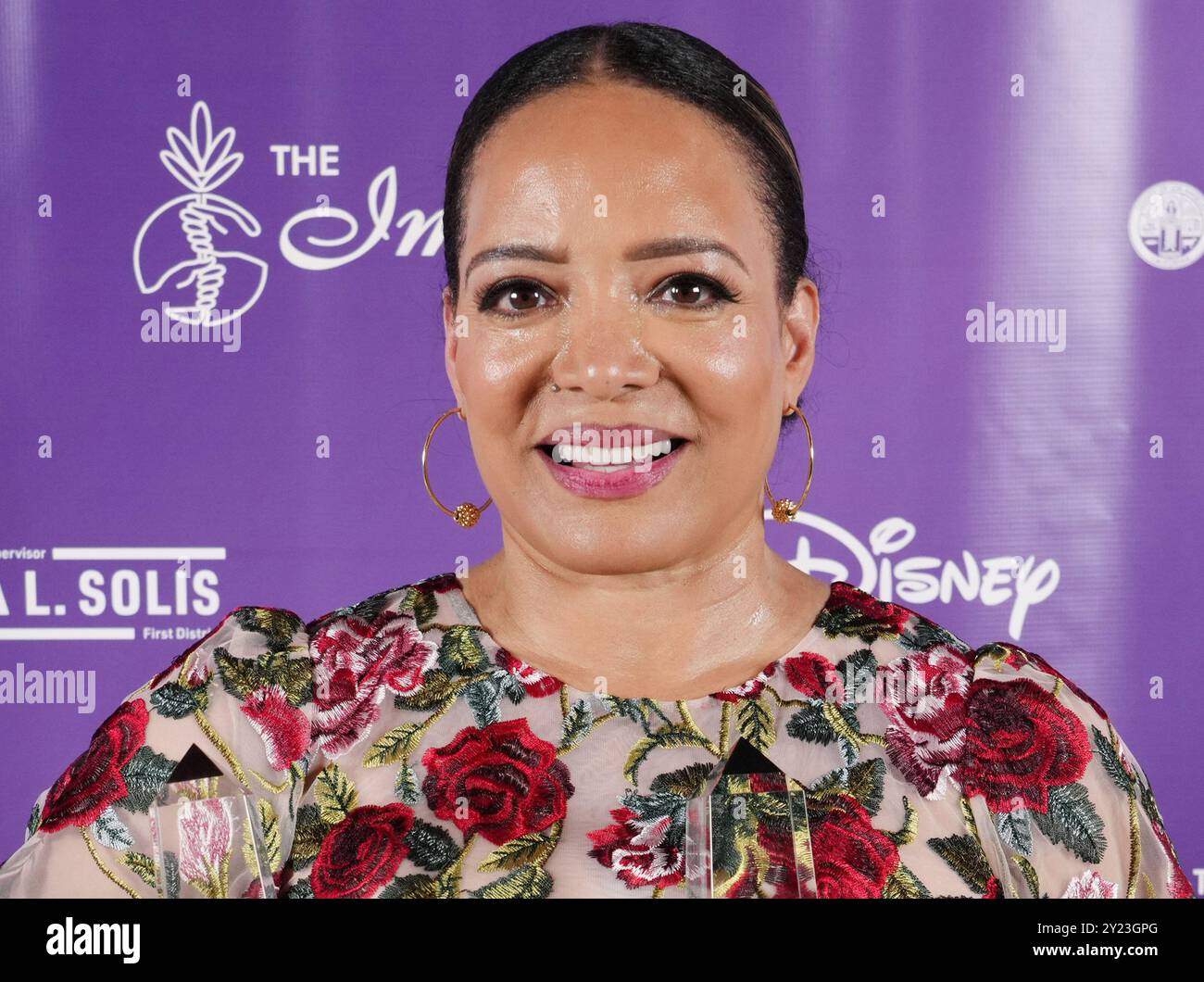 Los Angeles, USA. 08th Sep, 2024. Luna Lauren Velez pose with her