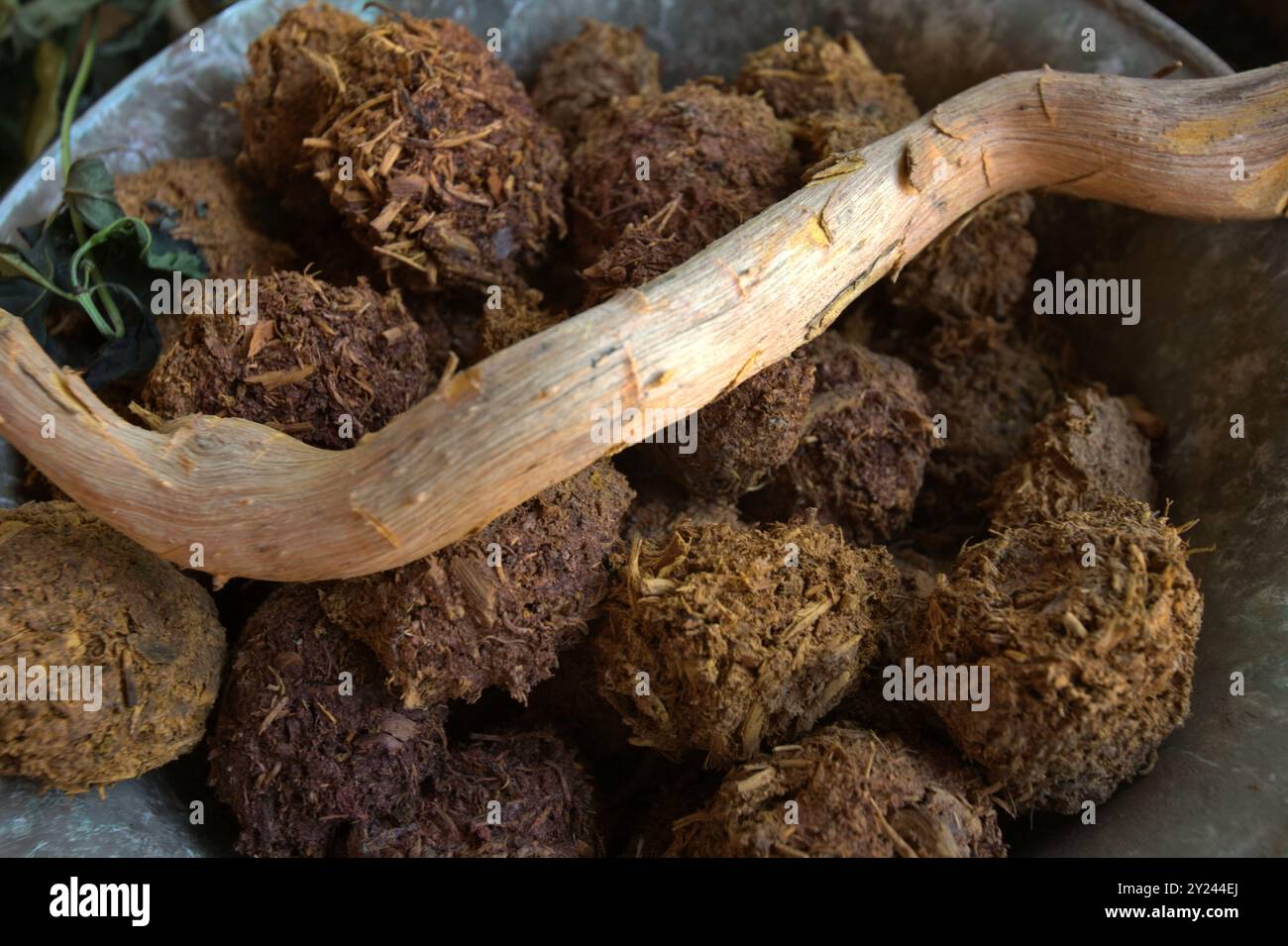 Materials To Produce Natural Dye At A Workshop Of Sumbanese Traditional