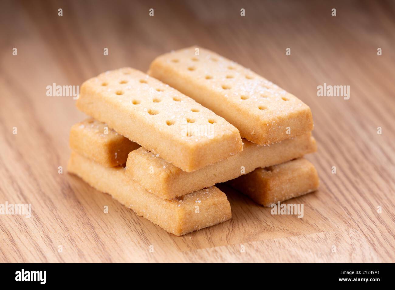 All Butter Scottish Shortbread Fingers Stock Photo - Alamy
