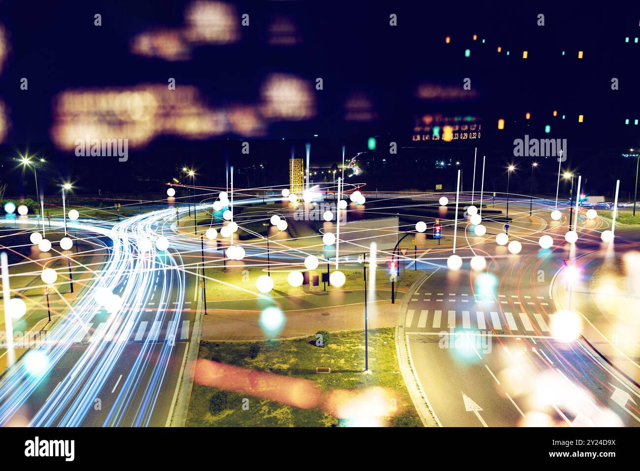 Autonomous car and ai assistance. Driverless car. Self driving vehicle ...