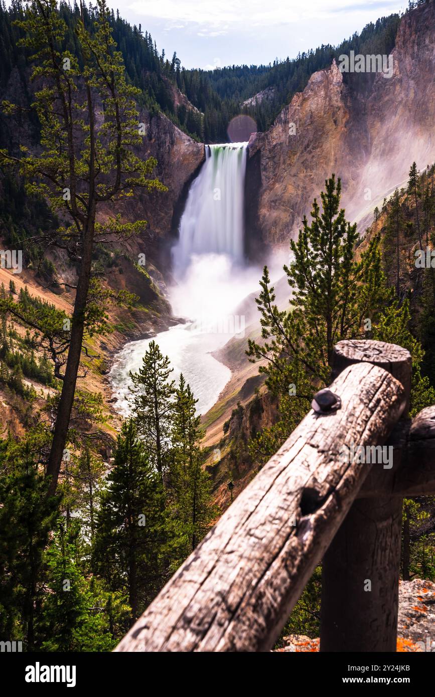 Rustic falls overlook hi-res stock photography and images - Alamy