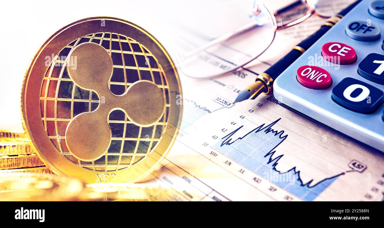 Ripple crypto currency hi-res stock photography and images - Page 2 - Alamy