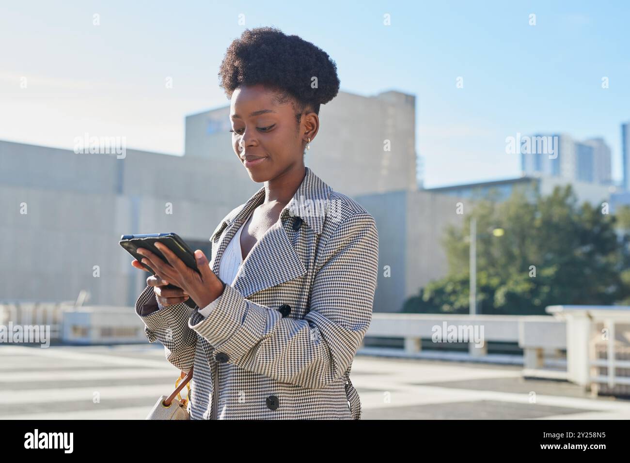 Confident female professional using hi-res stock photography and images ...