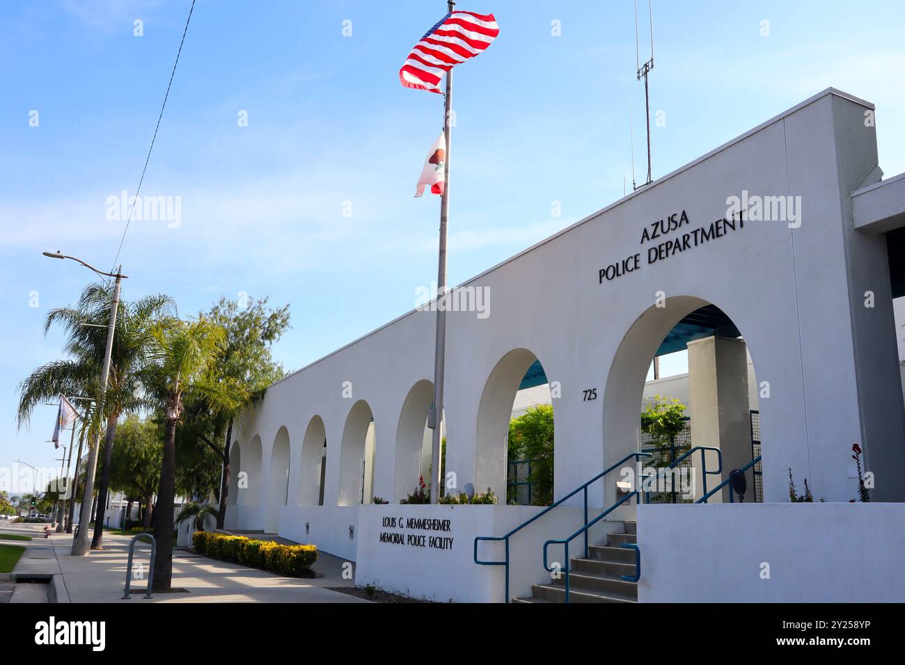Azusa (Los Angeles County), California: Azusa Police Department located ...
