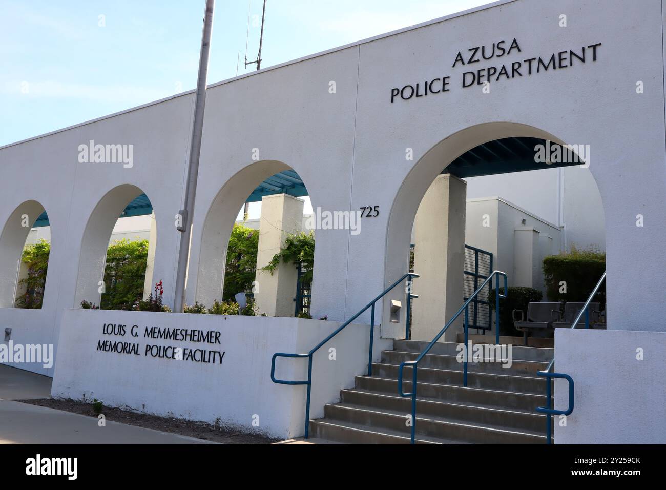 Azusa (Los Angeles County), California: Azusa Police Department located ...