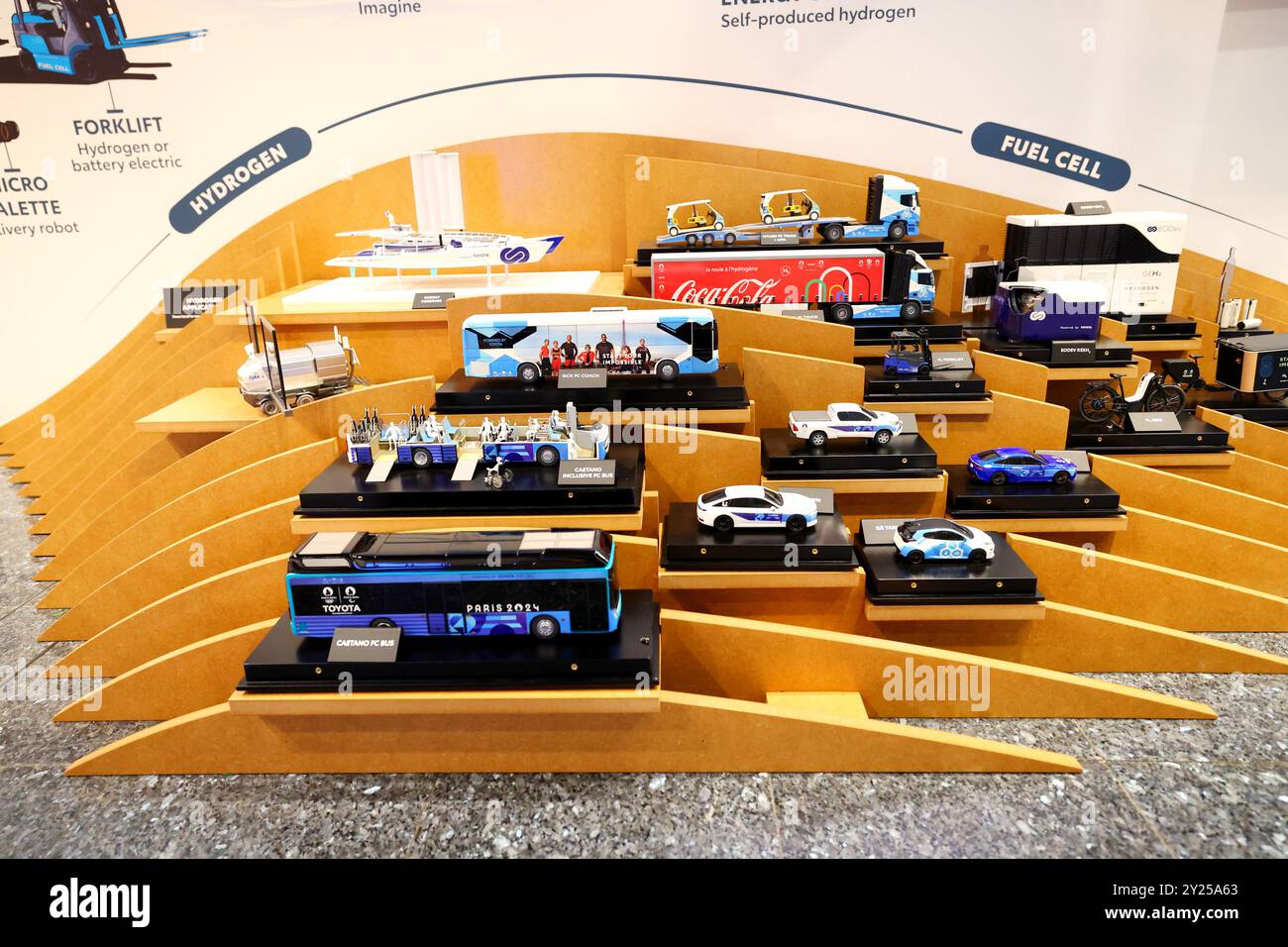 General view, SEPTEMBER 8, 2024 : IOC/IPC worldwide partner TOYOTA have ...