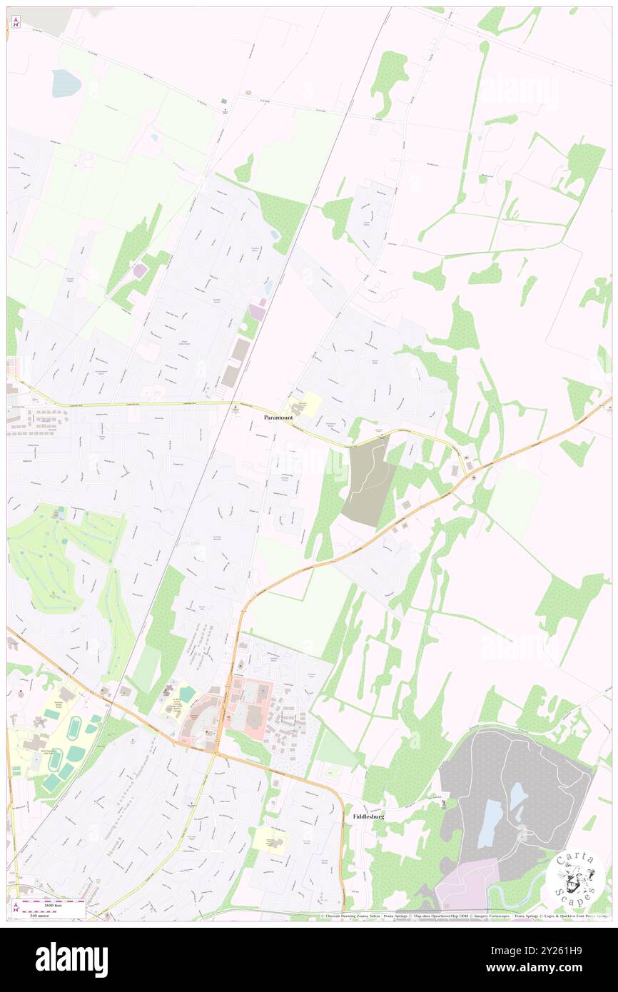 Paramount-Long Meadow, Washington County, US, United States, Maryland, N 39 40' 49'', S 77 41' 34'', map, Cartascapes Map published in 2024. Explore Cartascapes, a map revealing Earth's diverse landscapes, cultures, and ecosystems. Journey through time and space, discovering the interconnectedness of our planet's past, present, and future. Stock Photo