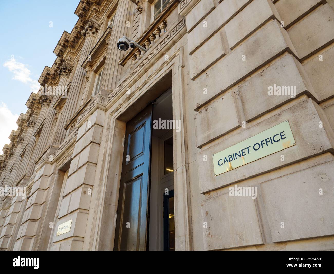 Cabinet office building on Whitehall, London, UK Stock Photo