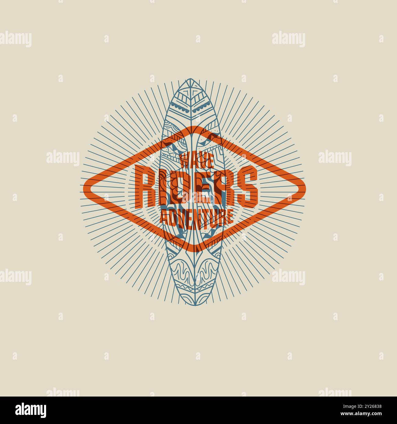 Wave Rider Text Designs Wave rider adventure typography summer beach ocean retro vintage design ...
