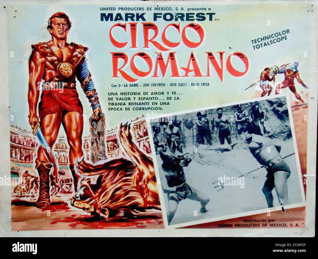 Colossus of the Arena (1962) 017 - Vintage Spanish (Mexico) Lobby 