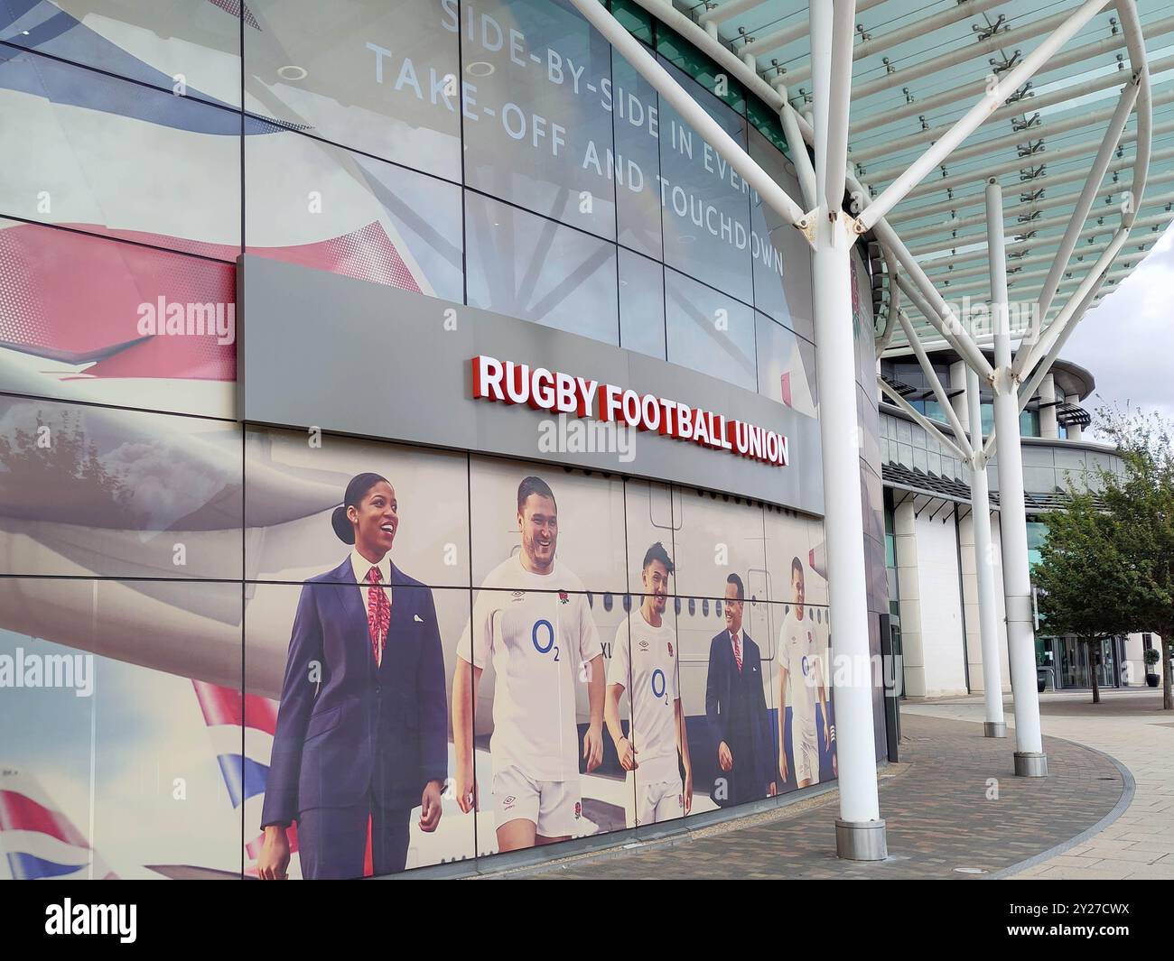 London, United Kingdom, 7th August 2024:- A view of Twickenham Stadium ...