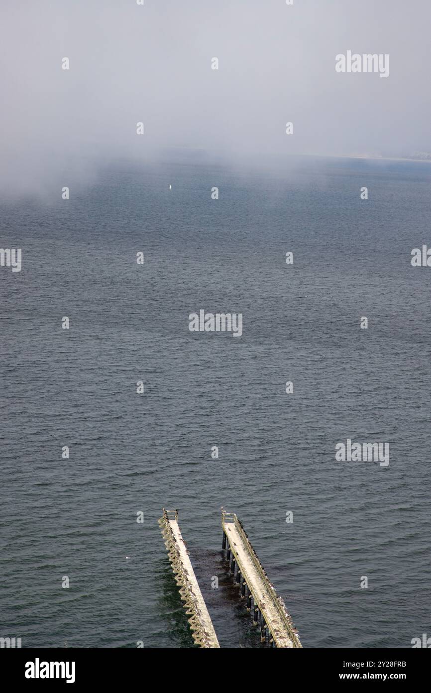 Point Reyes National Seashore is in Marin County on the Pacific coast of northern California in the United States. - Stock Image