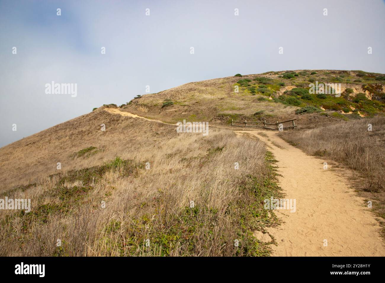 Point Reyes National Seashore is in Marin County on the Pacific coast of northern California in the United States. - Stock Image