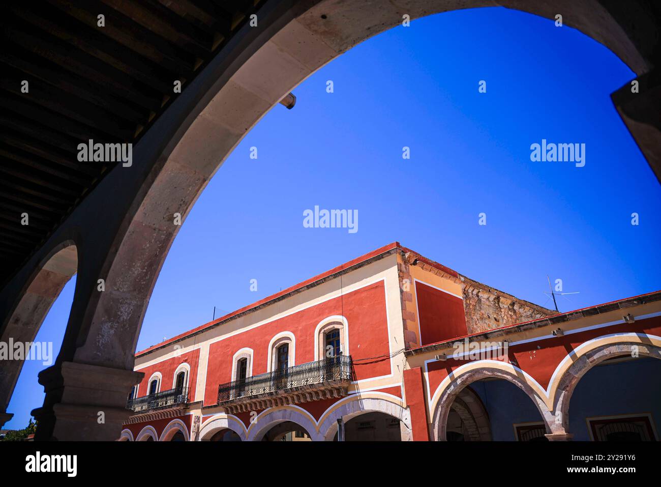 Sombrerete  in Zacatecas state, Mexico    (Photo by Luis Gutierrez/Norte Photo).  Sombrerete en estado  Zacatecas,Mexico   (Foto por Luis Gutierrez/Norte Photo). Stock Photo