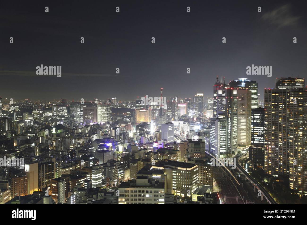 Tokyo from above night hi-res stock photography and images - Alamy