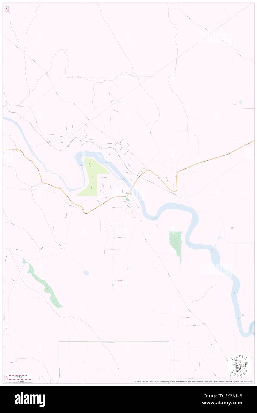 Keno, Klamath County, US, United States, Oregon, N 42 7' 35'', S 121 55' 48'', map, Cartascapes Map published in 2024. Explore Cartascapes, a map revealing Earth's diverse landscapes, cultures, and ecosystems. Journey through time and space, discovering the interconnectedness of our planet's past, present, and future. Stock Photo