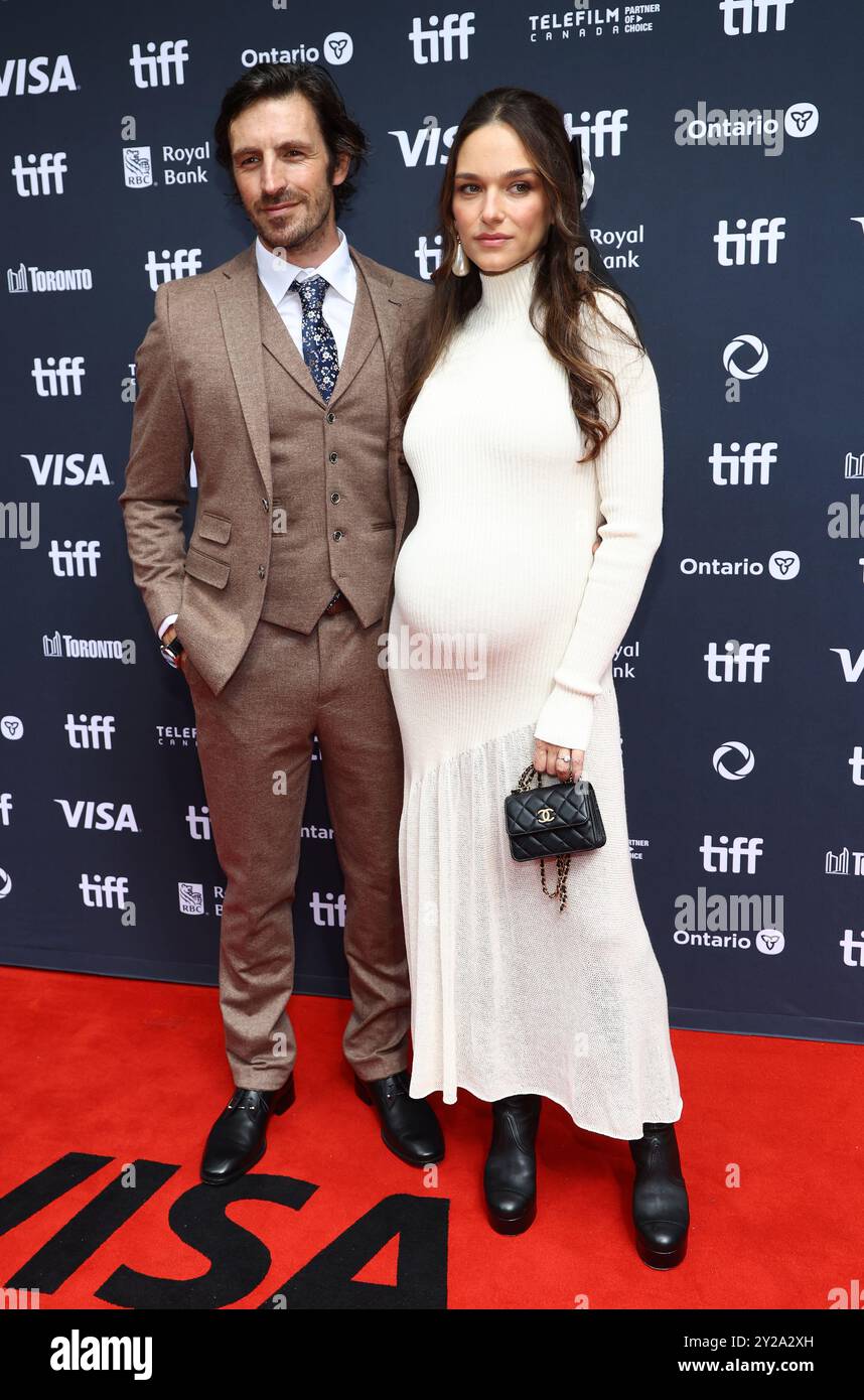 Toronto, Canada. 09th Sep, 2024. Eoin Macken and Emanuela Postacchini ...