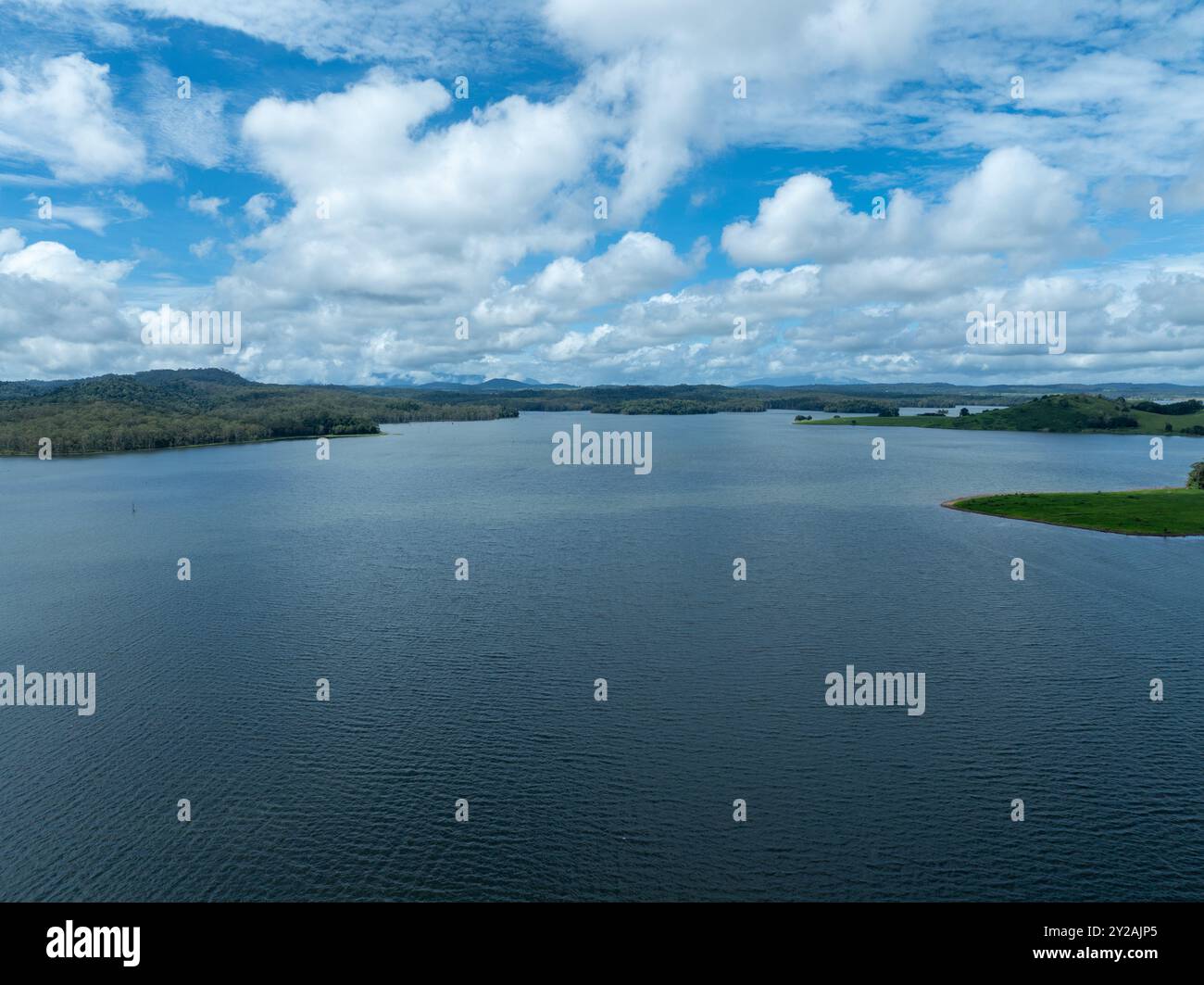 Beautiful drone shot lake hi-res stock photography and images - Alamy